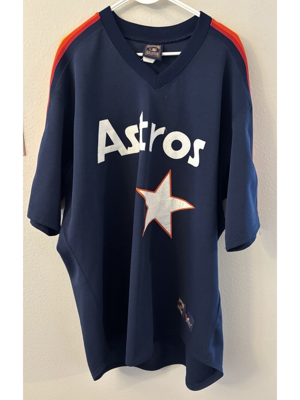 Vintage Majestic Cooperstown Collection Houston Astros Baseball Jersey 2XL